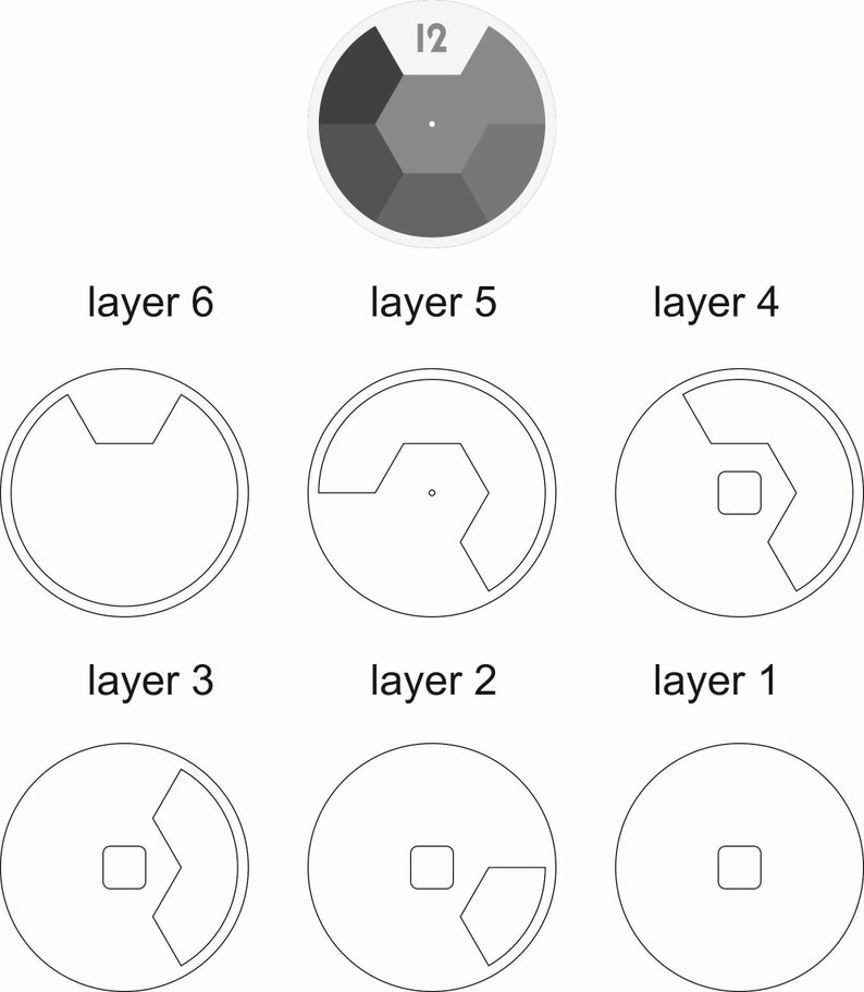 Free Free 134 Layered Mandala Clock SVG PNG EPS DXF File