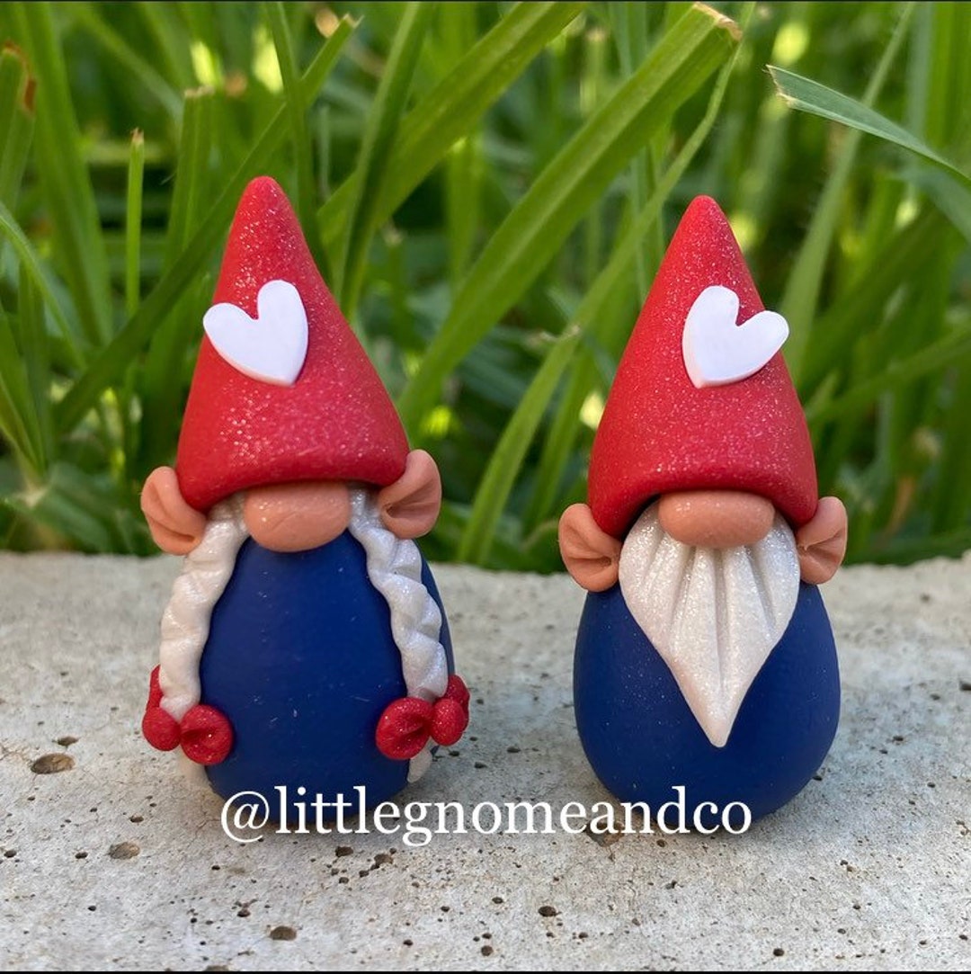 A Pair of Teeny Tiny Gnomes Mini Gnomes Etsy