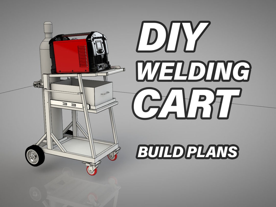 DIY Welding CART Plans standard & Metric Multipurpose Cart Build Plans