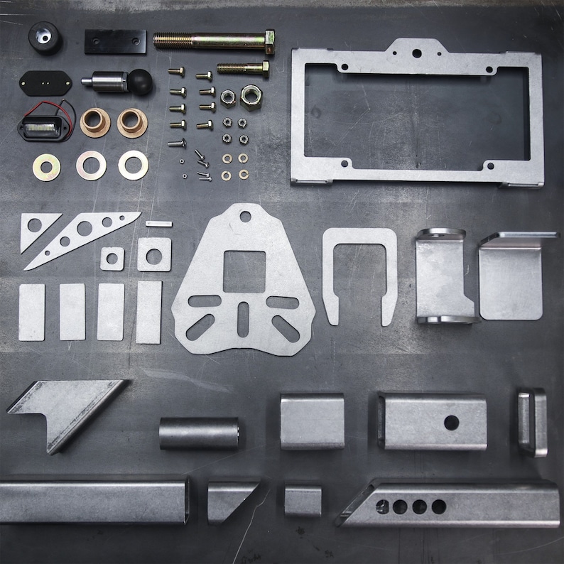 Universal Spare Tire Carrier DIY Build Kit Etsy