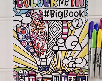 Adult Colouring Book: Stress Relief, Hand-Drawn Designs