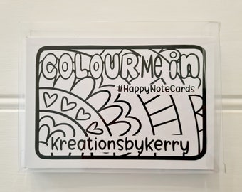 Colour Me in #notecards