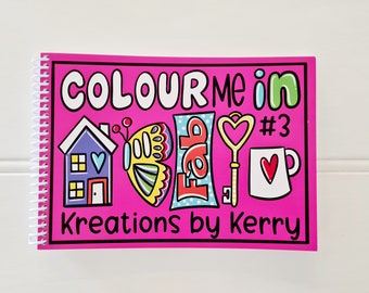 Colour Me in #3 Colouring Book