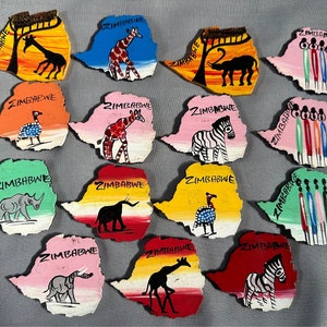 Simbabwe Kühlschrankmagnet