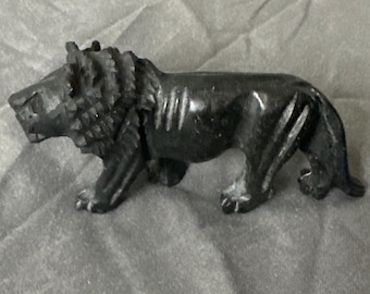 Handcrafted Stone Lion ornament