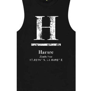 Harare or Mutare coordinates Men’s Vests