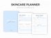 Skincare Planner Printable | Skincare Tracker | Skincare Routine | Skincare Journal | Beauty Planner | Beauty Routine | Glow Up Planner | A5 
