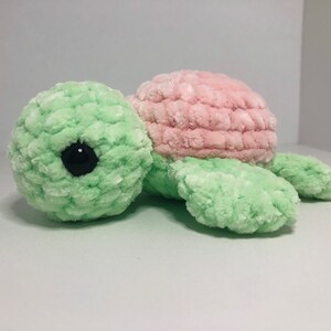 Crochet sea turtle PDF pattern image 8