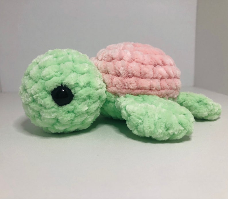 Crochet sea turtle PDF pattern image 8