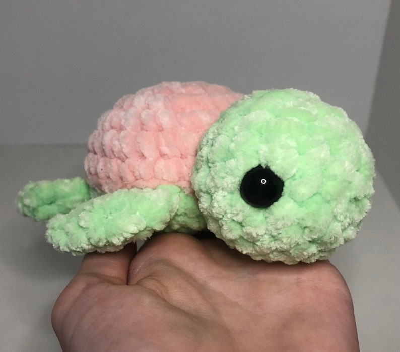 Crochet sea turtle PDF pattern image 6