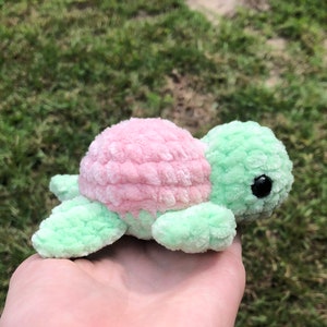 Crochet sea turtle PDF pattern image 10