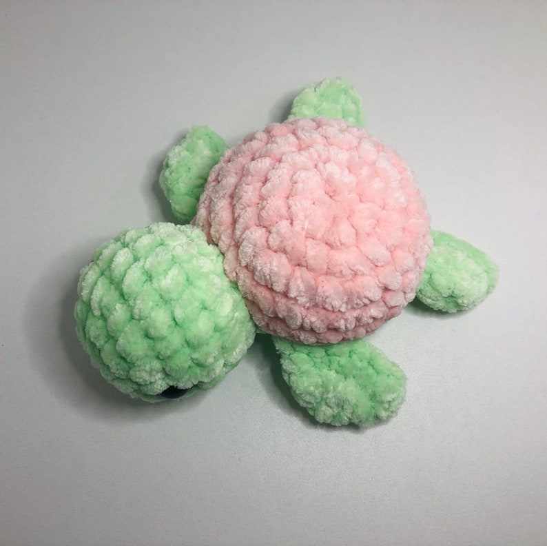 Crochet sea turtle PDF pattern image 5