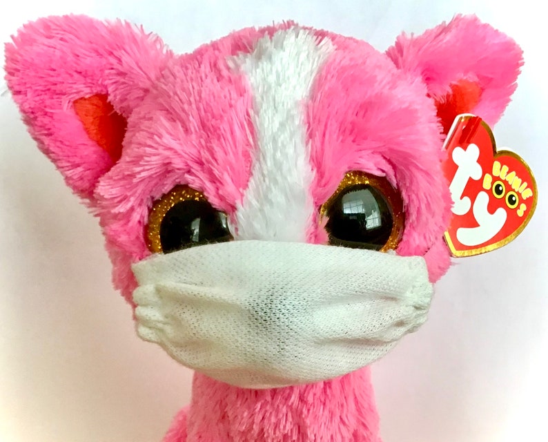 Beanie Boo Mask or for Other Stuffed Animals Silver Colored Etsy