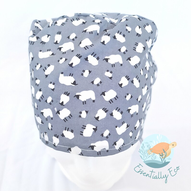 Sheep Scrub Hat Animal Surgical Veterinary Nurses Scrub Cap Etsy UK