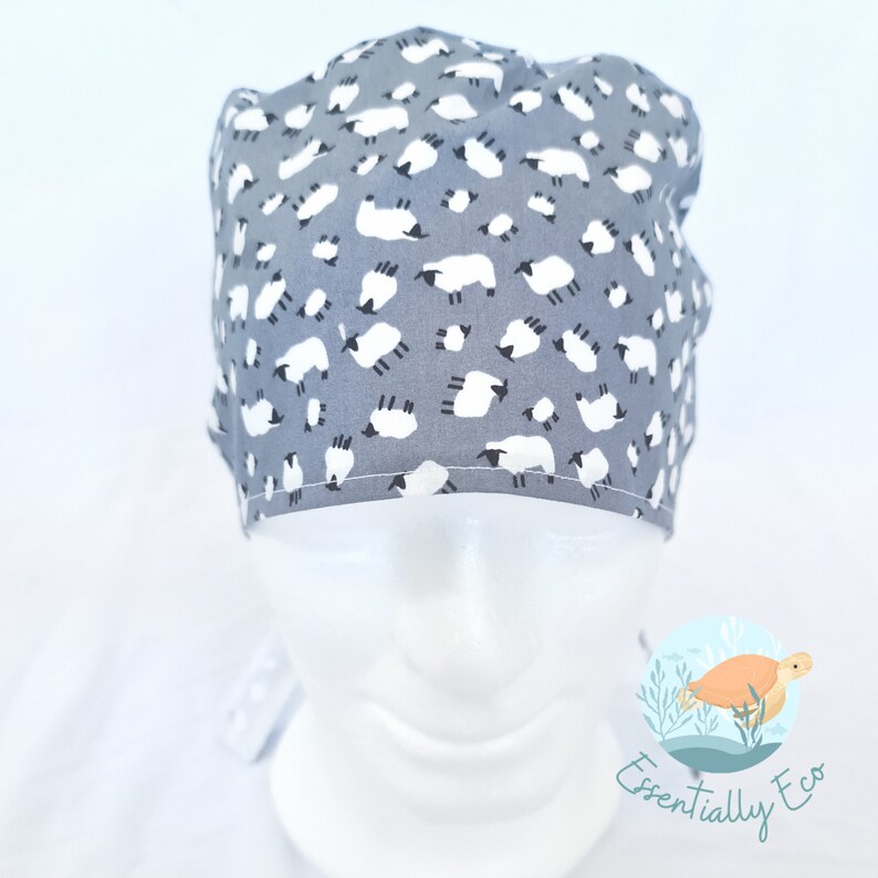Sheep Scrub Hat Animal Surgical Veterinary Nurses Scrub Cap Etsy UK