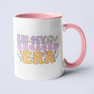 Mug In My Fiançailles - Cadeau de fiançailles - Cadeau pour elle - Mug drôle - Mug fiançailles - Fiançailles heureuses - Cadeau pour fiancé - Saison des mariages
