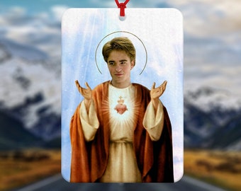 Robert Pattinson Inspired Air Freshener - Car Air Freshener - Car Accessories - Gift for him - Gift for her - Gift under 10 - Birthday Gift
