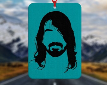 David Grohl geïnspireerd luchtverfrisser - auto luchtverfrisser - auto-accessoires - Foo Fighters Fan - muzikant - zanger