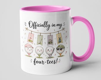 Lustiger 40er Jahre Golf Becher - 40.Geburtstag Geschenk, Teetasse
