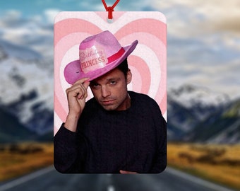 Sebastian Stan Inspired Air Freshener - Sebastian Stan fan - Sebastian Stan gifts - Air Freshener - Car Gifts - Car Accessories