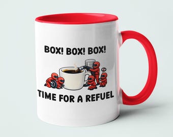 F1 Inspired Mug – Formula 1 Fan Refuel Coffee Cup
