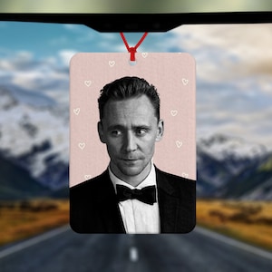 Ambientador inspirado en Tom Hiddleston - Ambientador de coche - Accesorios para automóviles - Ambientador de celebridades