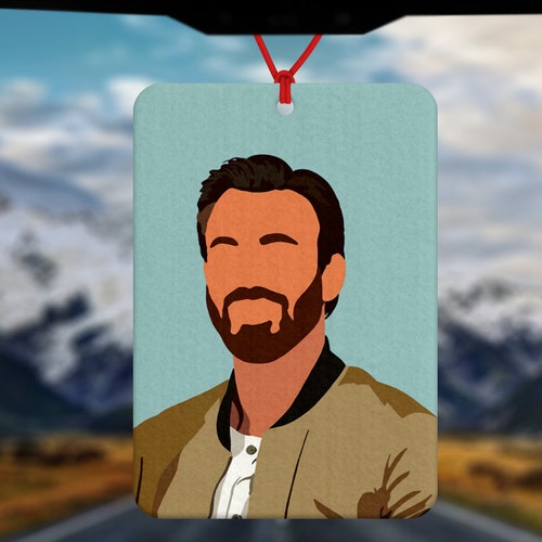Chris Evans Inspired Air Freshener Car Air Freshener Car Etsy