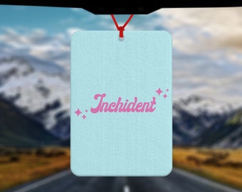 Lustig F1 Auto Lufterfrischer - Autozubehör - Autozubehör - Auto Dekor - F1 Fan - Formel 1 - Geschenk für Sie - Incident Meme - Zwischenfall