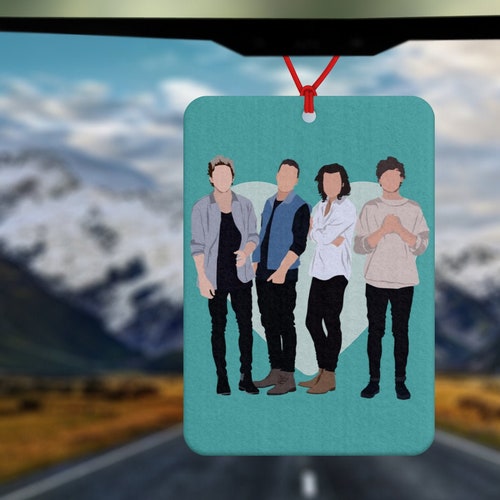 One Direction Inspired Air Freshener Car Air Freshener Car Etsy