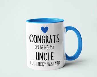 Gefeliciteerd met het zijn van mijn oom Mok - gefeliciteerd - verjaardagscadeau - familiecadeau - cadeau voor oom - grappig cadeau - beste oom ooit