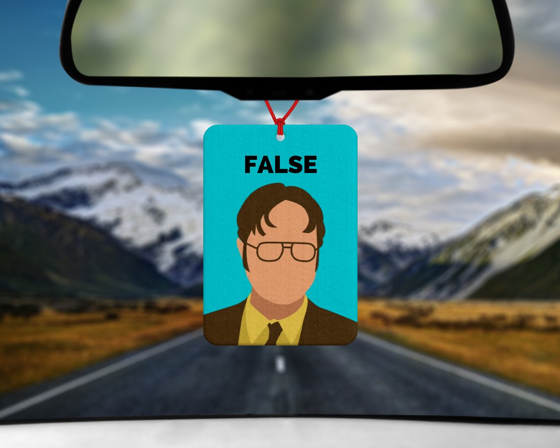 Dwight Schrute Inspired Air Freshener Car Air Freshener Etsy
