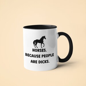 Horse Lover Mug - Gift for Horse Lover - Horse Mug - Gift for Horse Rider - Gift for Her - Gift for Him - Gift for Best Friend - Funny Mug image 4