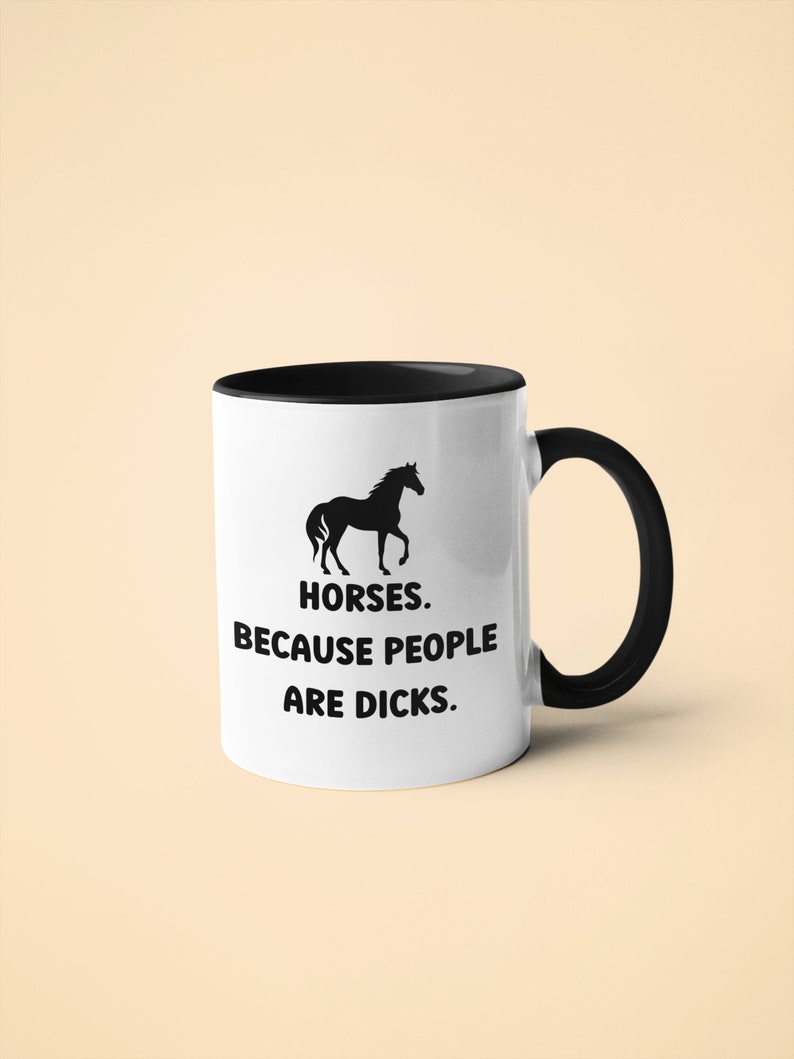 Horse Lover Mug - Gift for Horse Lover - Horse Mug - Gift for Horse Rider - Gift for Her - Gift for Him - Gift for Best Friend - Funny Mug image 4