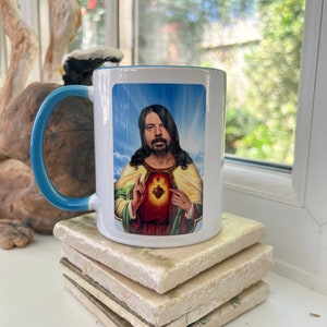 Tazza Dave Grohl (ispirata) - fan di Dave Grohl - David Grohl - Foo Fighters - Foo Fighters Fan - regalo per lui - tazza di David Grohl