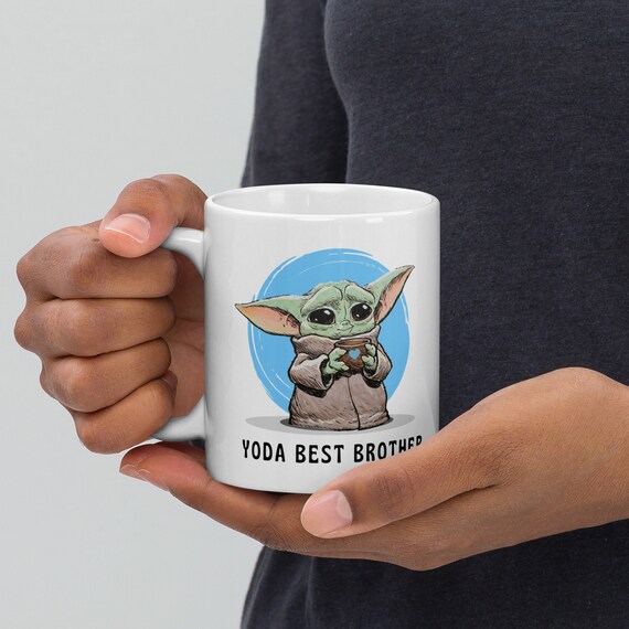 Yoda Best Brother Mug, Best Brother Ever Gift, Yoda Best Mug