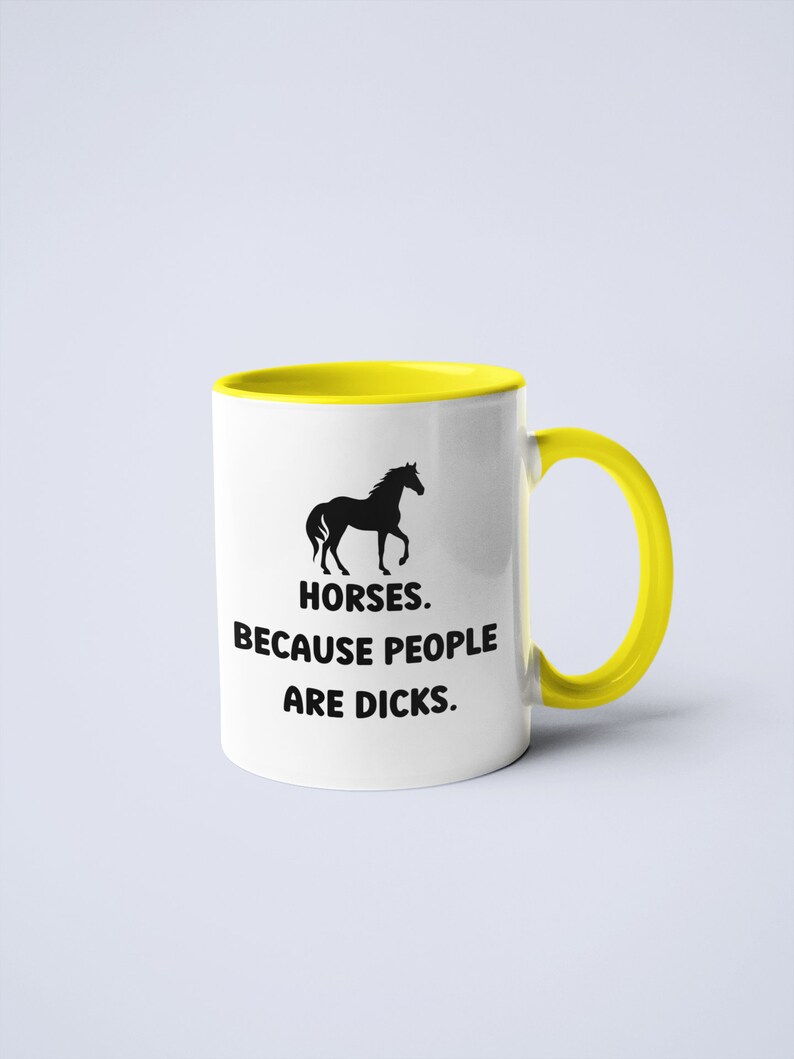 Horse Lover Mug - Gift for Horse Lover - Horse Mug - Gift for Horse Rider - Gift for Her - Gift for Him - Gift for Best Friend - Funny Mug image 3