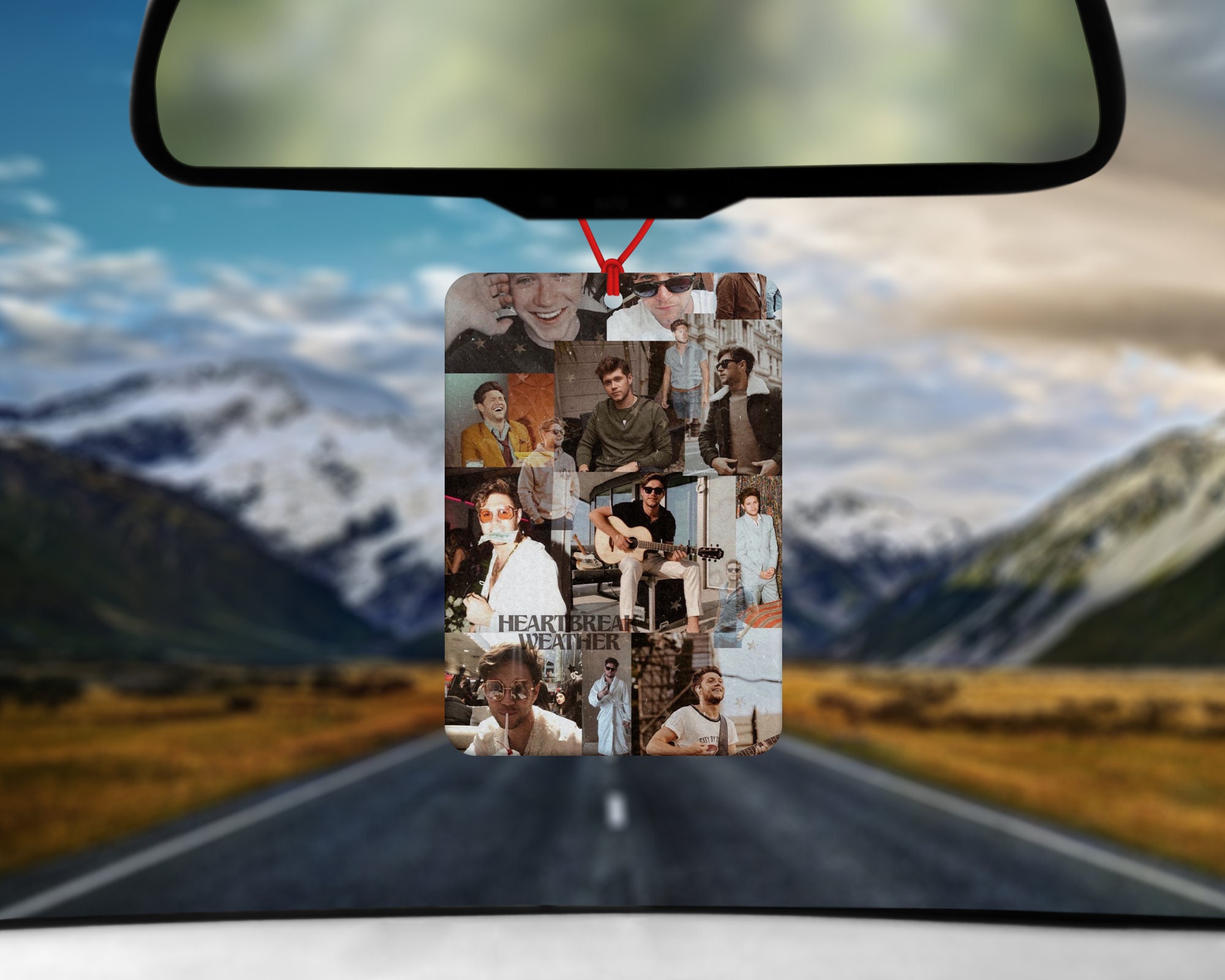 Niall Inspired Air Freshener - Car Air Freshener - Car Accessories - Niall Fan - Musician - Singer