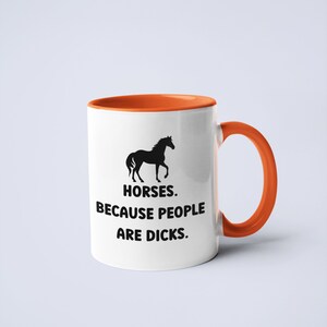 Horse Lover Mug - Gift for Horse Lover - Horse Mug - Gift for Horse Rider - Gift for Her - Gift for Him - Gift for Best Friend - Funny Mug image 2