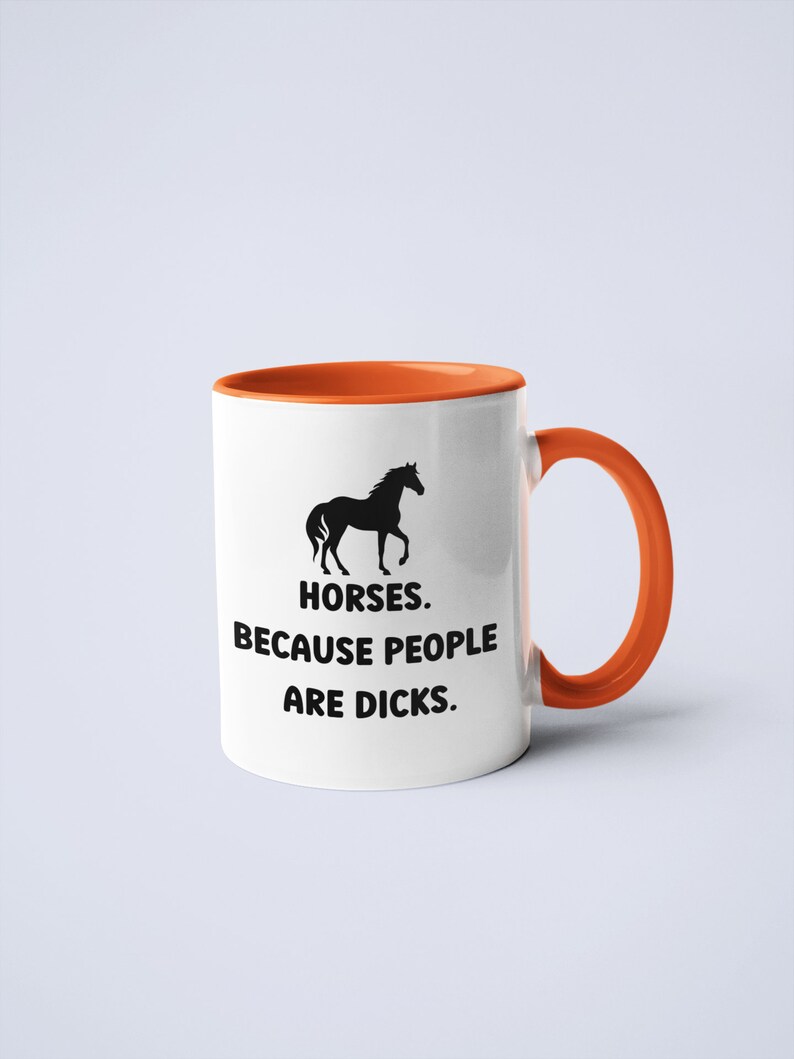 Horse Lover Mug - Gift for Horse Lover - Horse Mug - Gift for Horse Rider - Gift for Her - Gift for Him - Gift for Best Friend - Funny Mug image 2