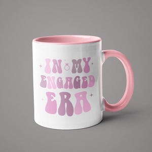 Mug In My Fiançailles - Cadeau de fiançailles - Cadeau pour elle - Mug drôle - Mug fiançailles - Fiançailles heureuses - Cadeau pour fiancé - Saison des mariages