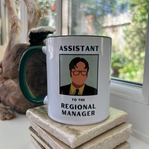 Assistant to the Regional Manager mug - Dwight Schrute mug - The Office mug - TV Show Mug - The Office USA - secret Santa - gift for boss