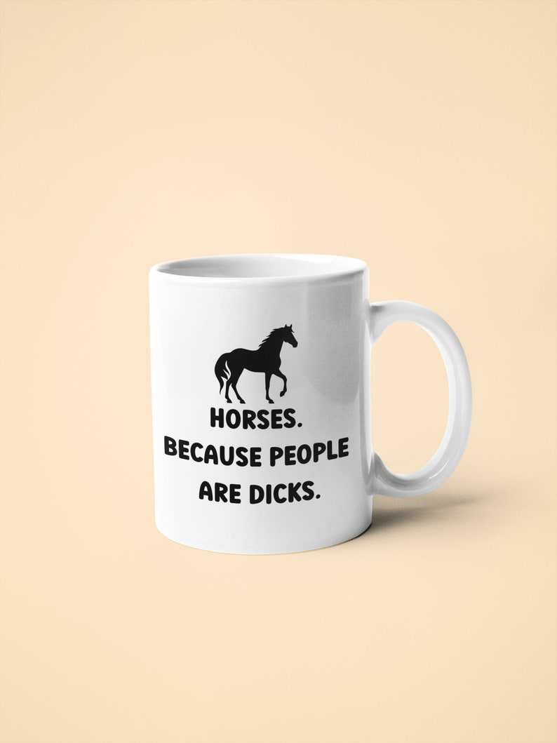 Horse Lover Mug - Gift for Horse Lover - Horse Mug - Gift for Horse Rider - Gift for Her - Gift for Him - Gift for Best Friend - Funny Mug image 6