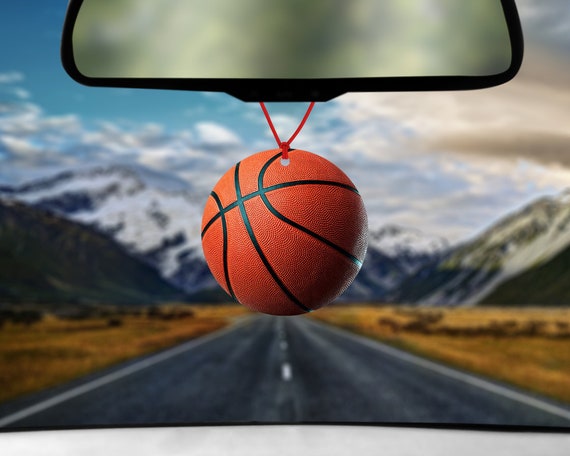 Basketball Round Air Freshener désodorisant de voiture accessoires de  voiture Fan de basket-ball Cadeau pour basketteur Cadeau de basket-ball  Cadeau drôle -  France