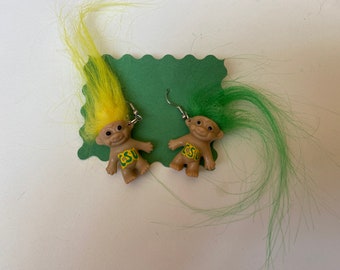 Colorado State University (CSU) Gameday Troll Dangling Earrings