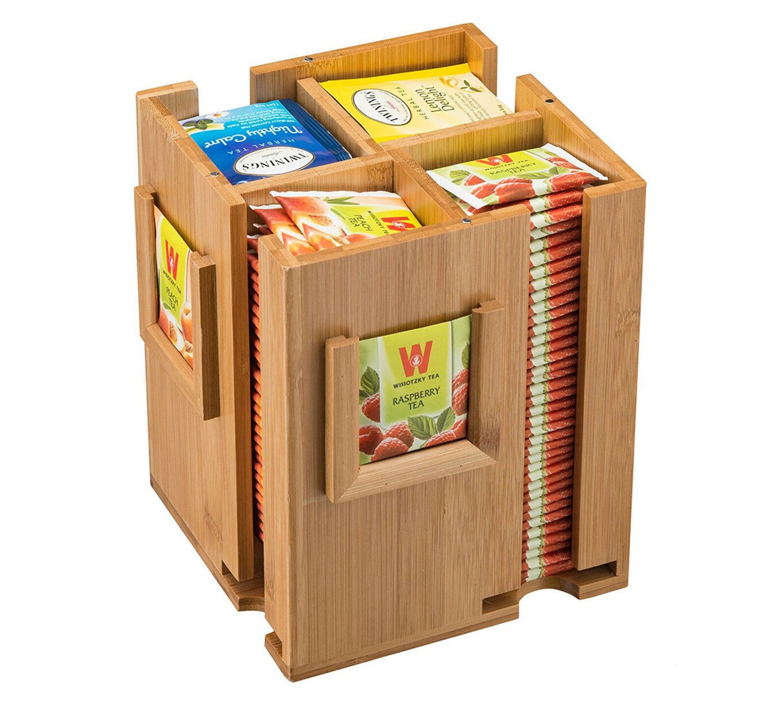 Tea Box Storage Organizer. Laser Cut Files Etsy