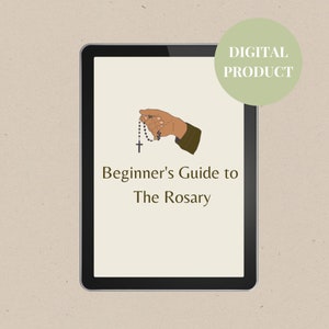 Beginner&#39;s Guide to Praying the Rosary - Printable Rosary PDF