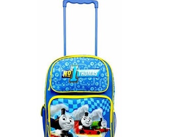 thomas the tank backpack personalized