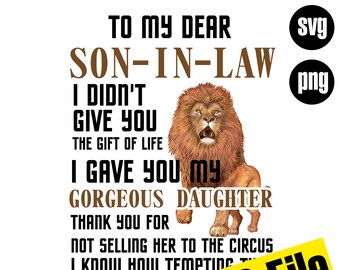 Free Free 251 Son In Law Shirt Svg SVG PNG EPS DXF File