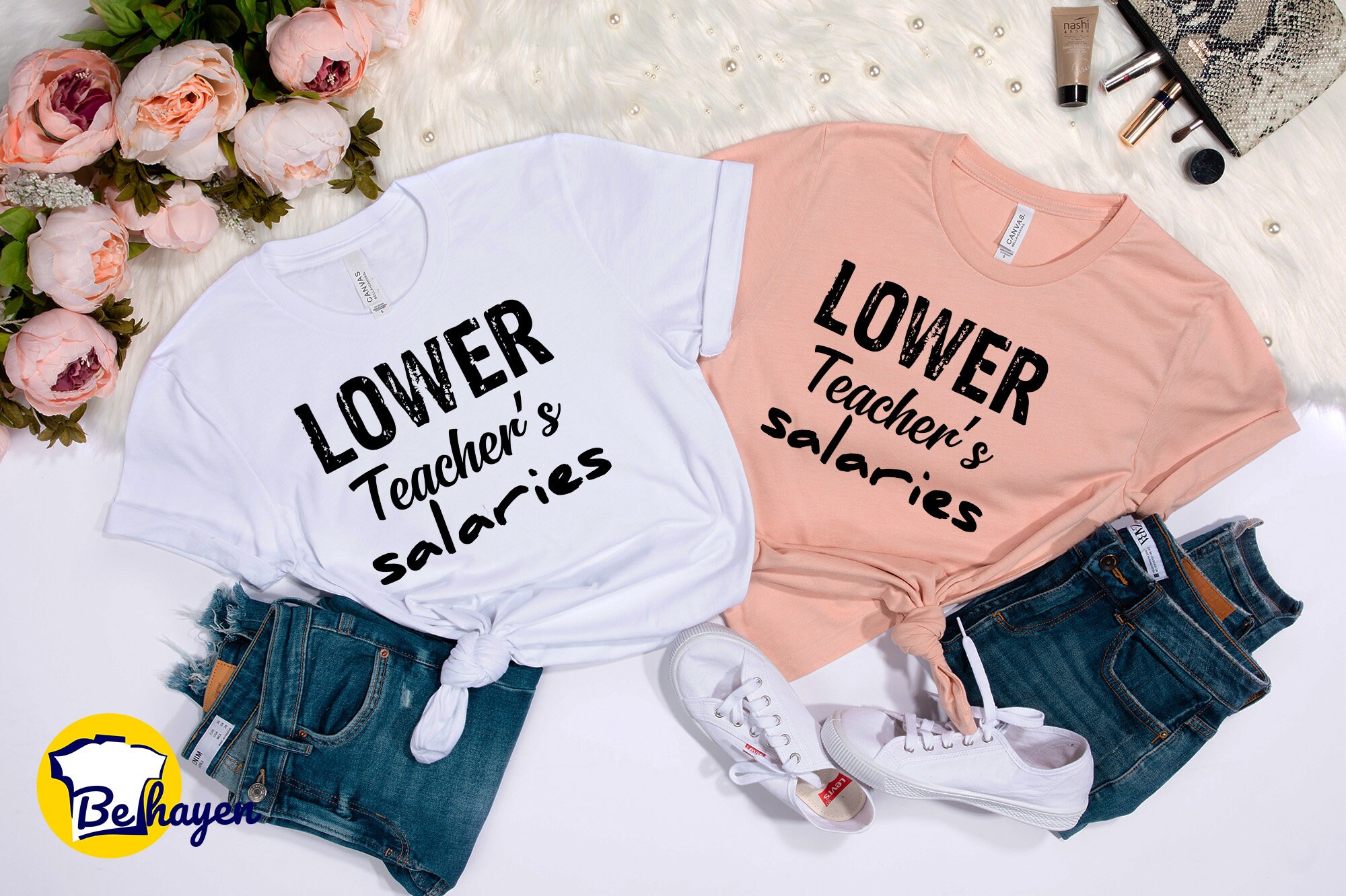 Lower Teacher Salaries Shirt Teacher Powers Shirt Teacher Etsy