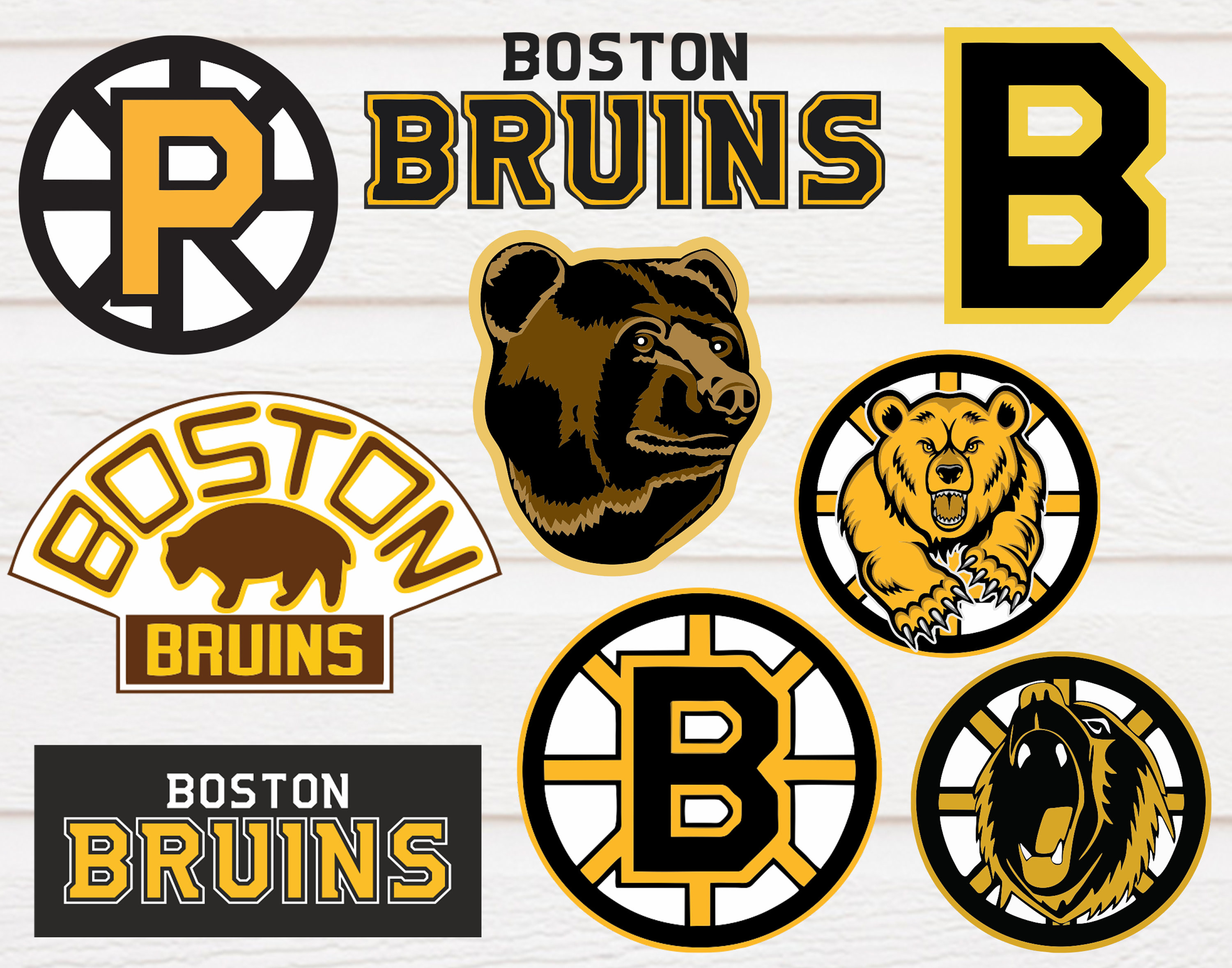 Boston Bruins Svg Boston Bruins Bundle Svg Boston Bruins Etsy